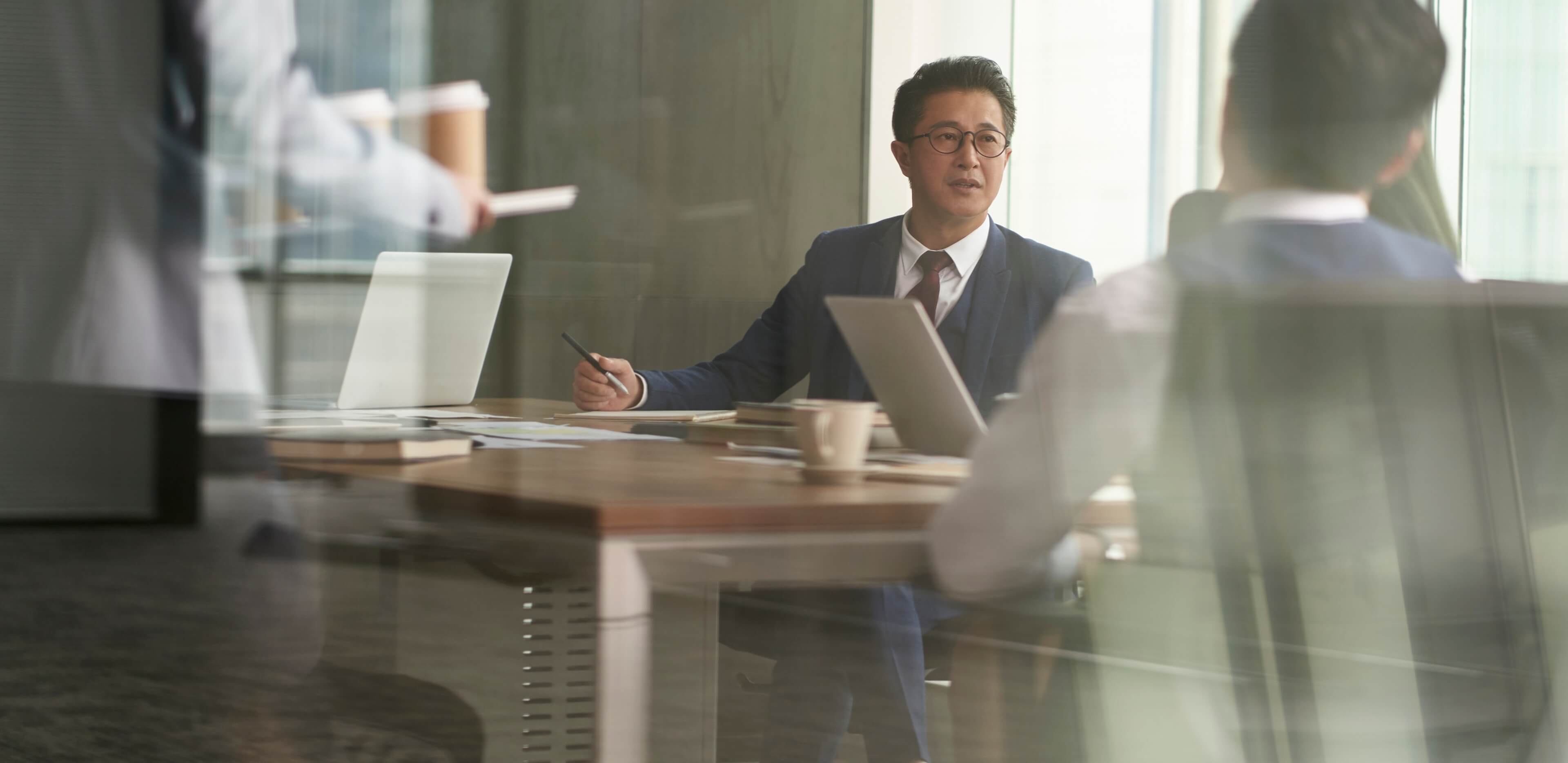 Business people in a meeting