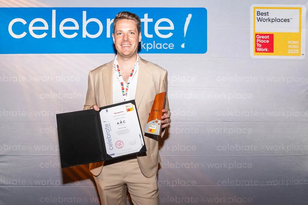 ARC集团荣膺2025年「香港最佳职场™ 」 受邀出席颁奖盛典，共庆荣耀时刻