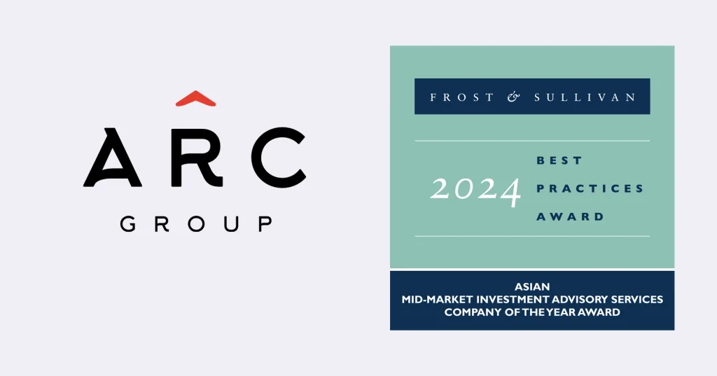 ARC Group荣获2024年弗若斯特沙利文 亚洲中型市场投资顾问行业年度最佳公司奖